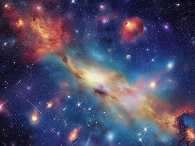 创意与视觉盛宴，星空之光，商务PPT中的视觉盛宴！